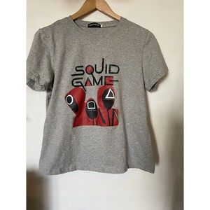 Squid Games Gray T shirt Womens Size Large